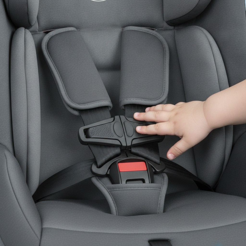 Comment Empêcher un Enfant de se Détacher de son Siège Auto ?
